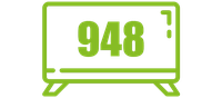 Illustration of a board with the number 948